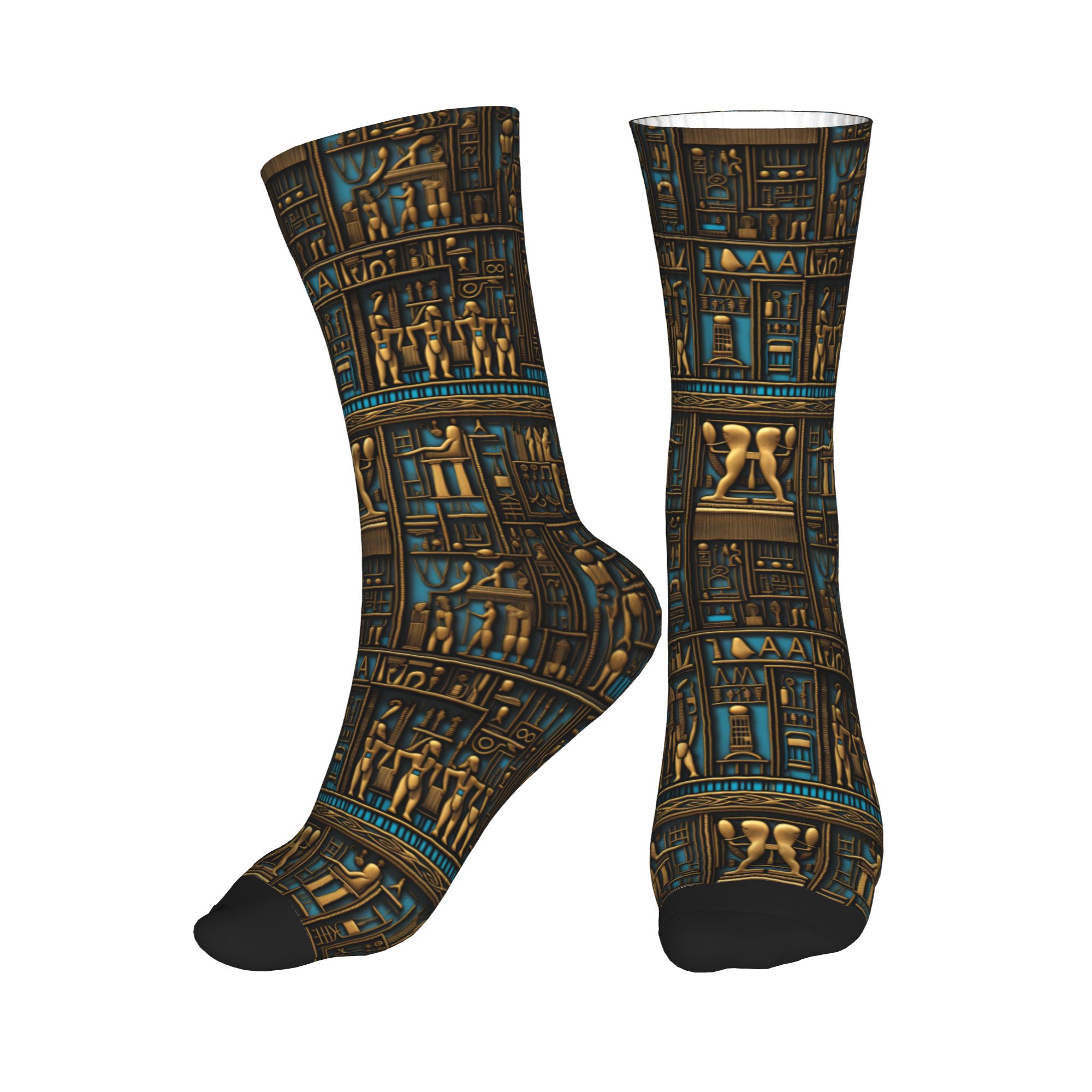 Dress Sock Men - Meias masculinas engraçadas com padrão de