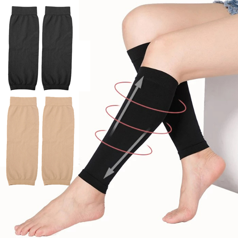Compression Sleeve Calf - Meias de Compressão Elásticas Unissex, Mangas