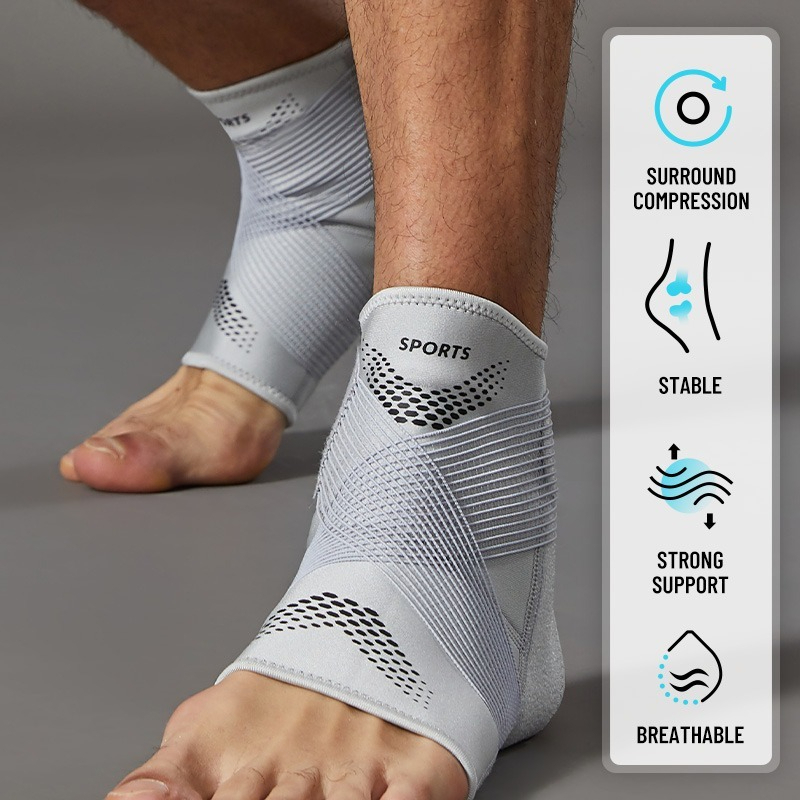Ankle Brace Sock - 1 unidade de Suporte de Tornozelo