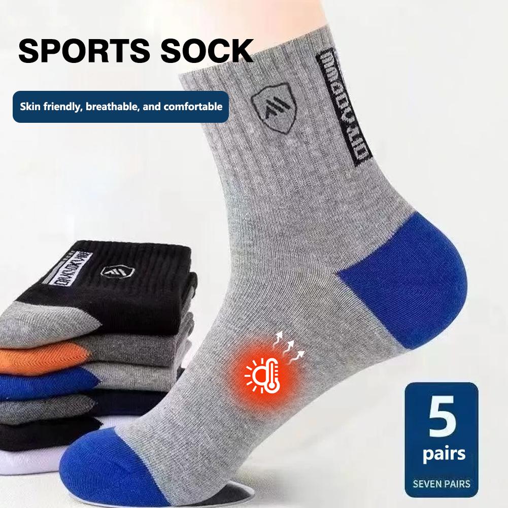 5 pares de meias masculinas an - Cotton Crew Sock Pack avaliação e preço