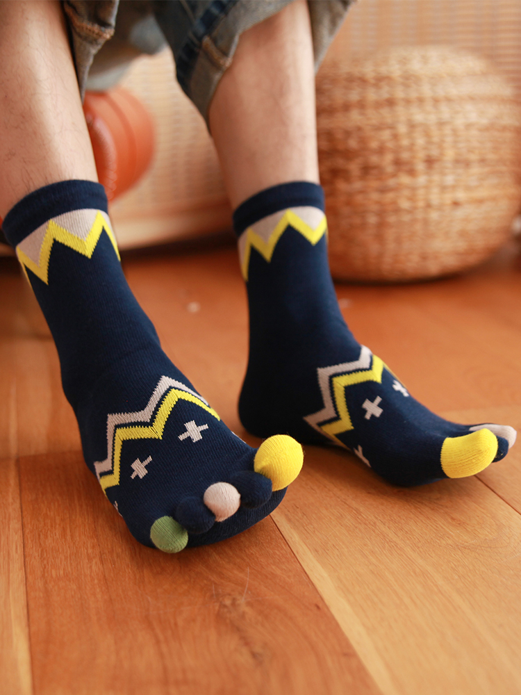 5 pares de meias de cinco dedo - Toe Sock Split avaliação e preço