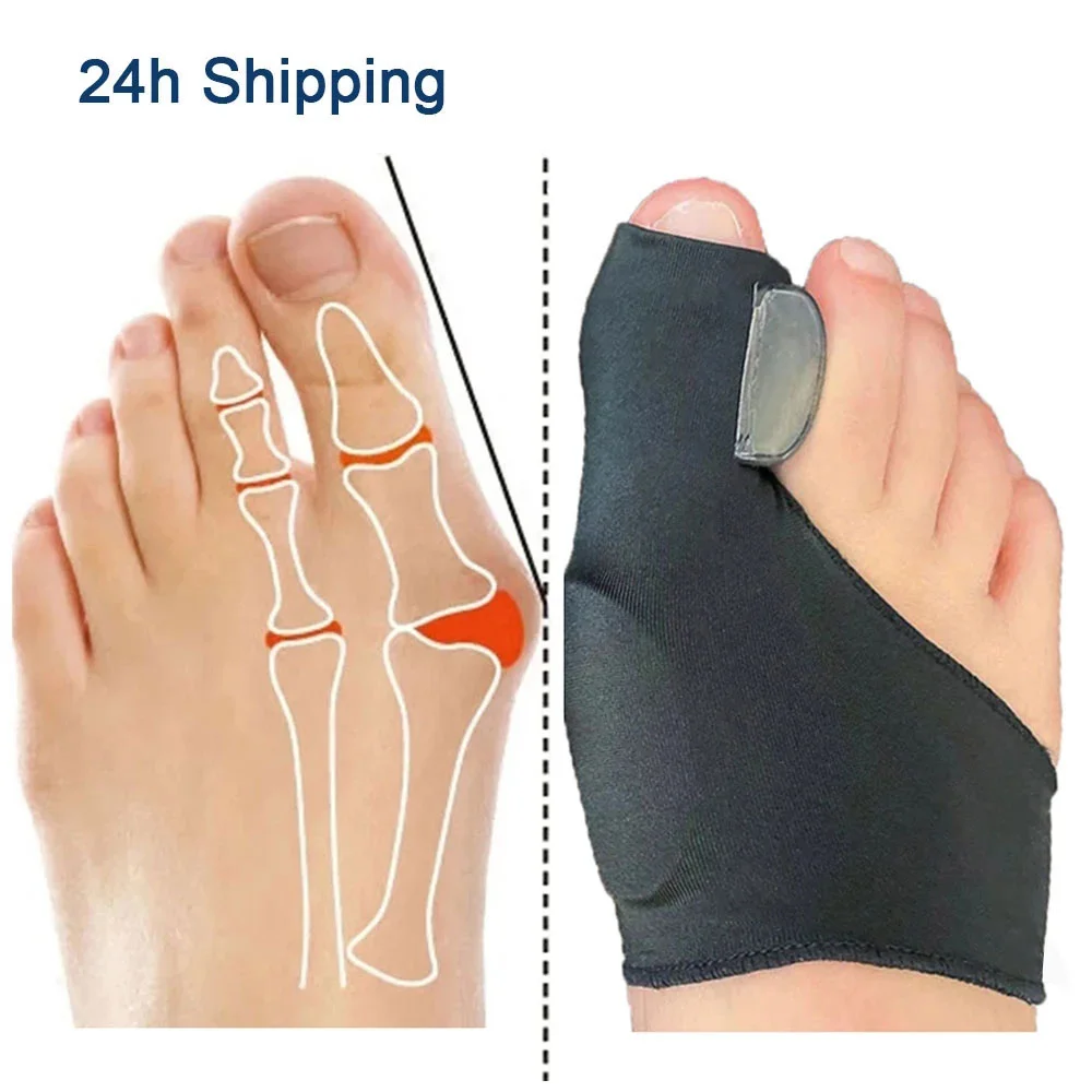 2 pçs separador de dedo do pé  - Ankle Brace Sock avaliação e preço